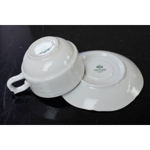 74567 ROSENTHAL SANSSOUCI FILIŻANKA ZE SPODKIEM W BIELI (5).JPG