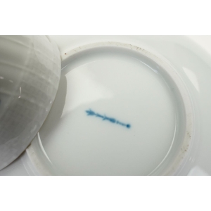 74592 KPM BERLIN NEUOSIER MAK ŚNIADANIÓWKA KOLOROWE KWIATY (5).JPG