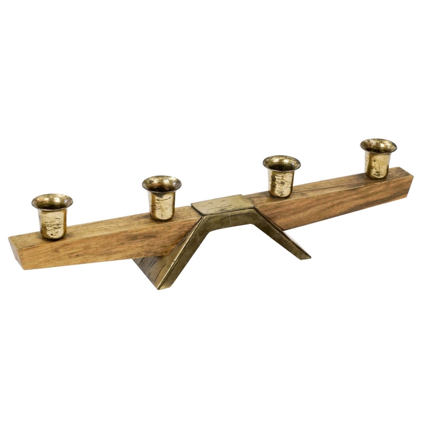74601 DREWNIANY ŚWIECZNIK DESIGN Z LAT 6070-TYCH (1).jpg