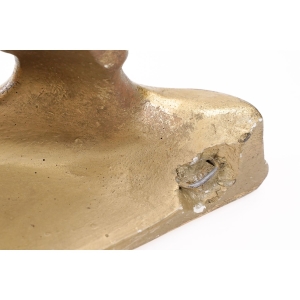 74617 ZŁOTA STYLIZOWANA KONSOLA PÓŁKA KONSOLA POD LUSTRO PÓŁKA (6).JPG