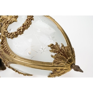 74619 LATARNIA MOSIĘŻNA ŻYRANDOL SZLIFOWANE SZYBY LAMPA ŚLICZNA (4).JPG