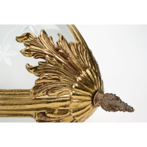 74619 LATARNIA MOSIĘŻNA ŻYRANDOL SZLIFOWANE SZYBY LAMPA ŚLICZNA (5).JPG