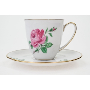 74631 C.M. HUTSCHENREUTHER HOHENBERG MOKKA ZE SPODKIEM W RÓŻE (2).JPG