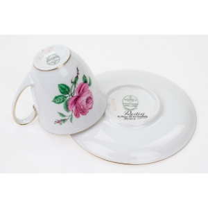 74631 C.M. HUTSCHENREUTHER HOHENBERG MOKKA ZE SPODKIEM W RÓŻE (4).JPG