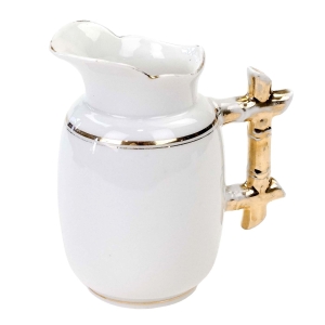 SECESJA STARY MLECZNIK PATYCZAK ZE ZŁOCENIAMI