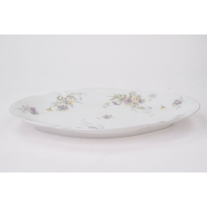 74668 LIMOGES E. ALLUAUD OWALNA SECESYJNA PATERA STRZĘPIASTE KWIATY (2).JPG