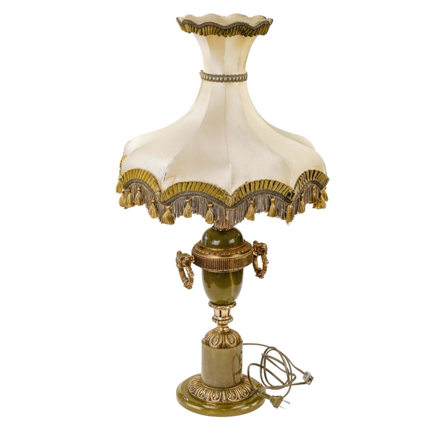 74676 MOSIĄDZ I ONYKS OKAZAŁA I PIĘKNA LAMPA KOLUMNOWA PODSTAWA LAMPY (1).jpg