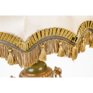 74676 MOSIĄDZ I ONYKS OKAZAŁA I PIĘKNA LAMPA KOLUMNOWA PODSTAWA LAMPY (2).JPG