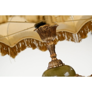 74676 MOSIĄDZ I ONYKS OKAZAŁA I PIĘKNA LAMPA KOLUMNOWA PODSTAWA LAMPY (7).JPG