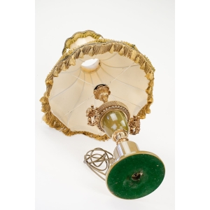 74676 MOSIĄDZ I ONYKS OKAZAŁA I PIĘKNA LAMPA KOLUMNOWA PODSTAWA LAMPY (9).JPG