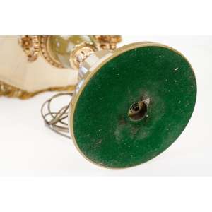 74676 MOSIĄDZ I ONYKS OKAZAŁA I PIĘKNA LAMPA KOLUMNOWA PODSTAWA LAMPY (10).JPG