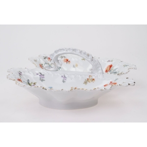 74726 STARY SECESYJNY KABARET KOLOROWE KWIATY (2).JPG