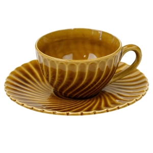 74778 LUNÉVILLE FRANCJA FAJANSOWA FILIŻANKA ZE SPODKIEM RZADKOŚĆ (1).jpg