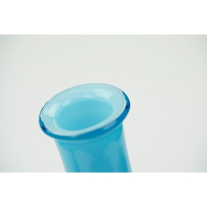 74798 WŁOCHY WYSOKA SMUKŁA BUTLA KARAFKA WAZON W BŁĘKICIE (2).jpg