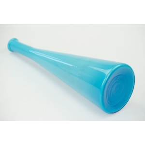 74798 WŁOCHY WYSOKA SMUKŁA BUTLA KARAFKA WAZON W BŁĘKICIE (3).jpg