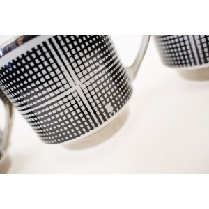 74939 CHODZIEŻ KOMPLET 3 FILIŻANEK OP-ART ROMAN E. RENKOWSKI LATA 70-TE POLSKI NEW LOOK (3).jpg