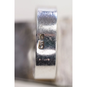 74972 SREBRNY STARY PIERŚCIONEK Z RÓŻĄ PRÓBA 925 WAGA 8,8 G R. 1717,5 (4).jpg
