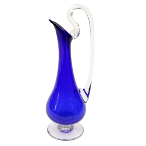 75040 EMPOLI KOBALTOWA ELEGANCKA KARAFKA Z UCHEM NA STOPIE (1).jpg