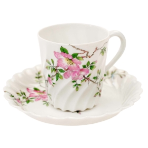 75058 LIMOGES HAVILAND SUBTELNA FILIŻANKA MOKKA ZE SPODKIEM KWITNĄCA JABŁOŃ (1).jpg