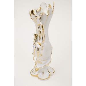 75060 VIEUX PARIS STARY PARYŻ PARA STAREŃKI PORCELANOWY WAZON RĘCZNIE MALOWANY (5).jpg