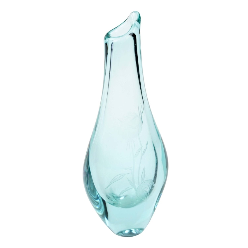 75072 ŽELEZNY BROD M. KLINGER ŚLICZNY NEODYMOWY WAZON RĘCZNIE SZLIFOWANA RÓŻA (1).jpg