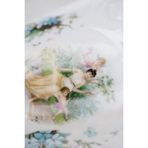 75324 ŚLICZNA SECESYJNA FILIŻANKA ZE SPODKIEM SCENKA Z NIMFĄ I AMORKIEM NIEZAPOMINAJKI (3).jpg