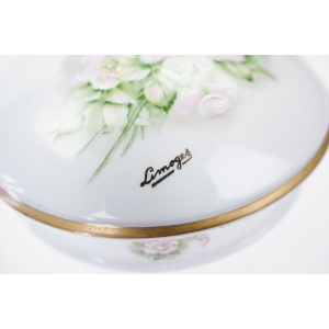 75380 LIMOGES DUŻA OKRĄGŁA BOMBONIERA POJEMNIK DZIKIE RÓŻE I BZY (3).jpg