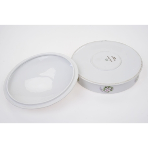 75380 LIMOGES DUŻA OKRĄGŁA BOMBONIERA POJEMNIK DZIKIE RÓŻE I BZY (5).jpg