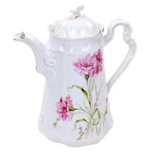 75387 C.T. ALTWASSER SECESJA CUDOWNY DZBANEK DO KAWY W GOŹDZIKI (1).jpg