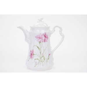 75387 C.T. ALTWASSER SECESJA CUDOWNY DZBANEK DO KAWY W GOŹDZIKI (2).jpg