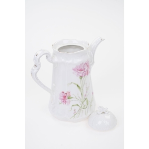 75387 C.T. ALTWASSER SECESJA CUDOWNY DZBANEK DO KAWY W GOŹDZIKI (4).jpg