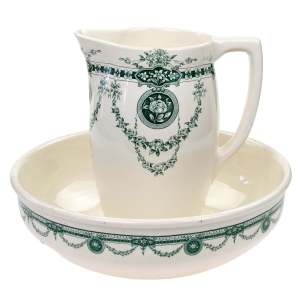 75403 BOCH ZESTAW UMYWALNIANY MISA I DZBAN ZIELONE GIRLANDY RÓŻ (1).jpg