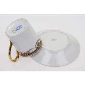 75416 LIMOGES J. BOYER MOKKA ZE SPODKIEM Z KWIATOWYM SZLACZKIEM (4).jpg