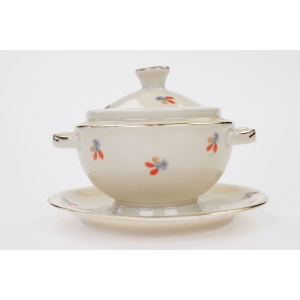 75417 HUTA FRANCISZKA  FRANZHÜTTE MUSZTARDNICZKA POMARAŃCZOWE KWIATUSZKI (2).jpg