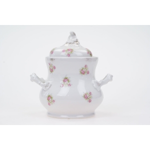 75559 BAUDOUR SPORYCH ROZMIARÓW SECESYJNA CUKIERNICA W RÓŻYCZKI (2).jpg