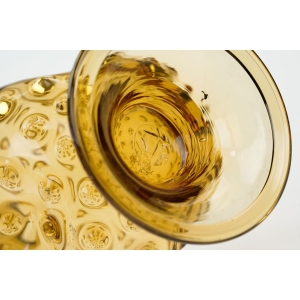 75637 EMPOLI BURSZTYNOWY DZBAN WAZON KARAFKA JEŻYK (7).jpg