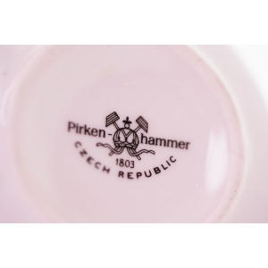 75805 PIRKENHAMMER WAZONIK FLET Z RÓŻOWEJ PORCELANY KOSZ KWIATÓW (5).jpg