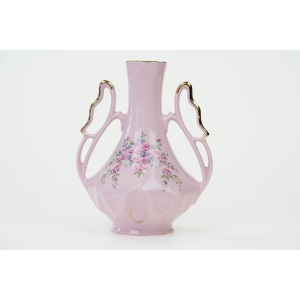 75807 CHODOV JARMILA WAZON Z RÓŻOWEJ PORCELANY RELIEFY I ZŁOCENIA (2).jpg