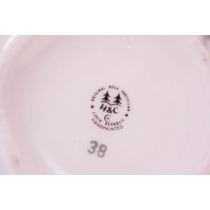 75807 CHODOV JARMILA WAZON Z RÓŻOWEJ PORCELANY RELIEFY I ZŁOCENIA (5).jpg