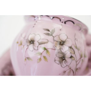 75838 CHODOV FILIŻANKA MOKKA Z RÓŻOWEJ PORCELANY CUDEŃKO Z RELIEFAMI (3).jpg