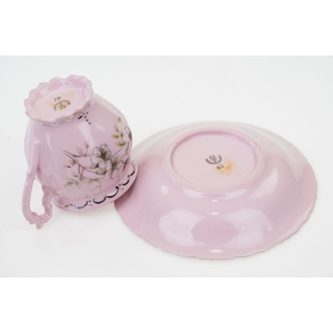 75838 CHODOV FILIŻANKA MOKKA Z RÓŻOWEJ PORCELANY CUDEŃKO Z RELIEFAMI (5).jpg