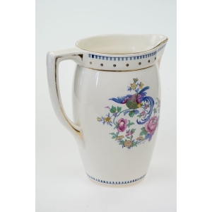 75846 BOCH ŚLICZNY CERAMICZNY DZBAN RAJSKI PTAK I KWIATY (4).jpg