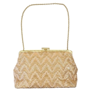 WIZYTOWA ZŁOTA TOREBKA NA WIECZÓR