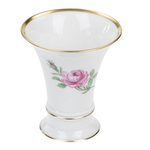 FÜRSTENBERG ŚLICZNY WAZONIK KRATER Z RÓŻAMI