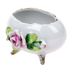 75997 WIELKANOC PORCELANOWE JAJO W STYLU DREZDEŃSKIM NA NÓŻKACH PLASTYCZNE RÓŻE (1).jpg