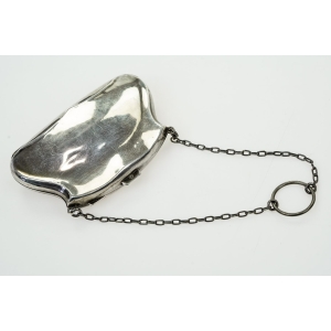76050 TOREBKA CHATELAINE PORTMONETKA WIKTORIAŃSKA SREBRO WAGA 54,2 G (4).jpg