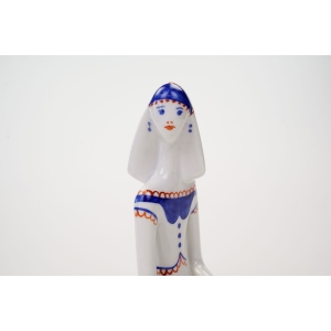 76097 BOGUCICE EGIPCJANKA RĘCZNIE MALOWANA E. TRZEWIK-DROST FIGURKA POLSKI NEW LOOK (2).jpg