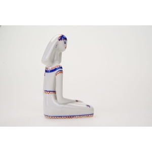 76097 BOGUCICE EGIPCJANKA RĘCZNIE MALOWANA E. TRZEWIK-DROST FIGURKA POLSKI NEW LOOK (3).jpg