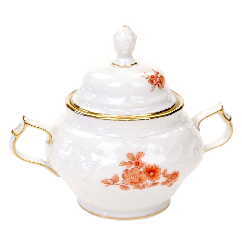 76102 ROSENTHAL SANSSOUCI CUKIERNICA W POMARAŃCZOWE BUKIETY (1).jpg