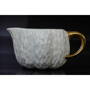 76235 COALPORT DUŻY MLECZNIK DYNIA W BIELI CUDOWNE RELIEFY (2).jpg
